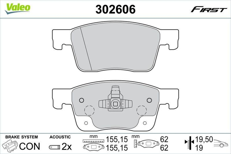 VALEO 302606 SBB-Satz First