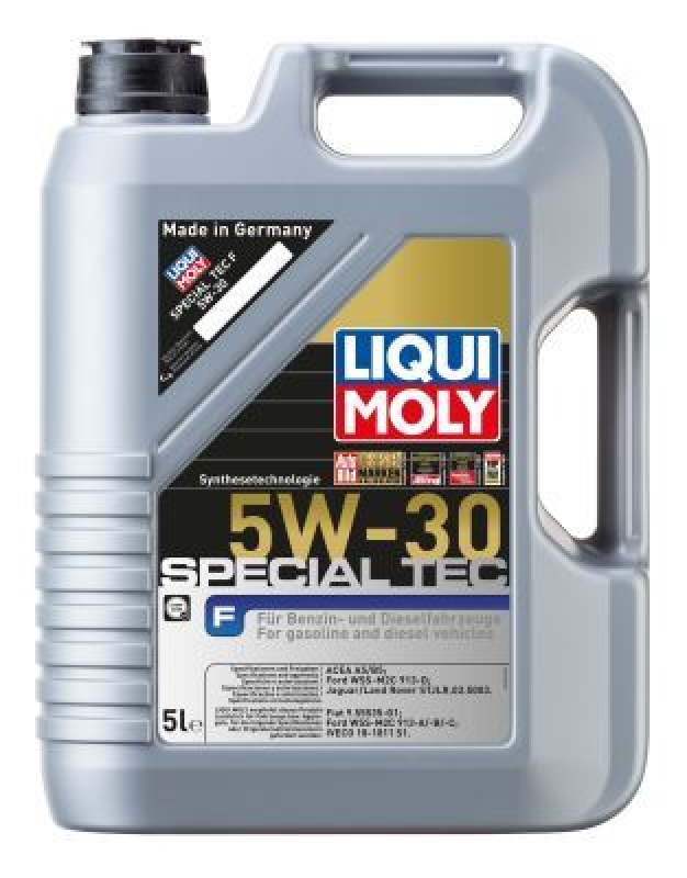 2x LIQUI MOLY 3853 Motoröl Special Tec F 5W-30 Kanister 5 L