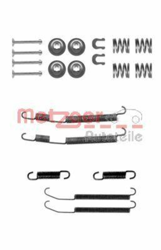 METZGER 105-0760 Zubehörsatz, Bremsbacken für MITSUBISHI