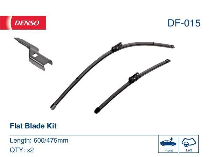 DENSO DF-015 Wischer Flat Blade Kit Diverse Hersteller