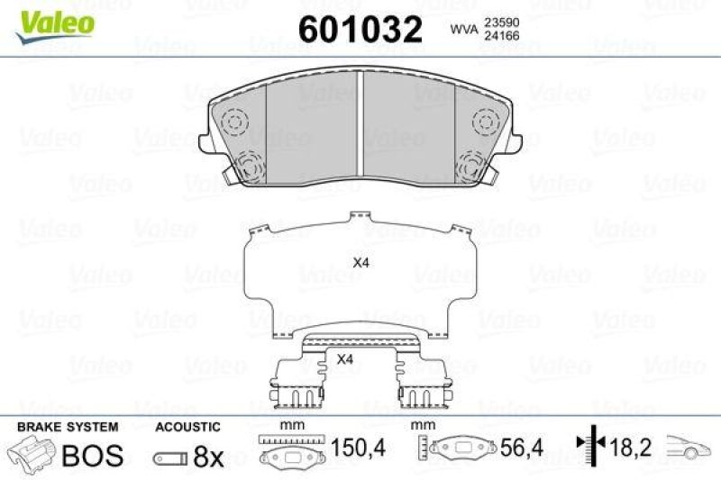 VALEO 601032 SBB-Satz PREMIUM