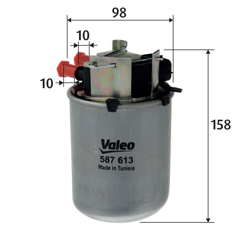 VALEO 587613 Kraftstofffilter, Diesel