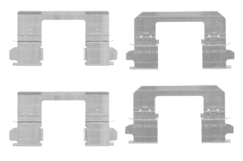 BOSCH 1 987 474 461 Zubehörsatz Scheibenbremsbelag