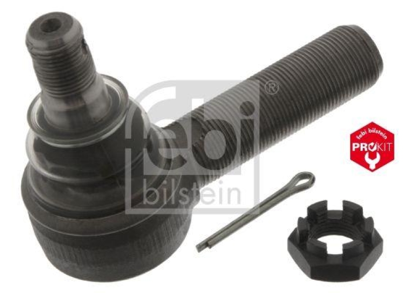 FEBI BILSTEIN 03132 Spur- / Lenkstangenendstück mit Kronenmutter und Splint für Volvo