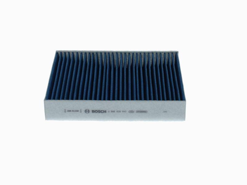 Bosch 0 986 628 643 Aktivkohleinnenraumfilter A8643