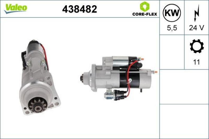 VALEO 438482 Starter Neu - ORIGINS