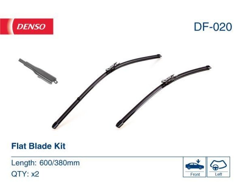 DENSO DF-020 Wischer Flat Blade Kit Diverse Hersteller