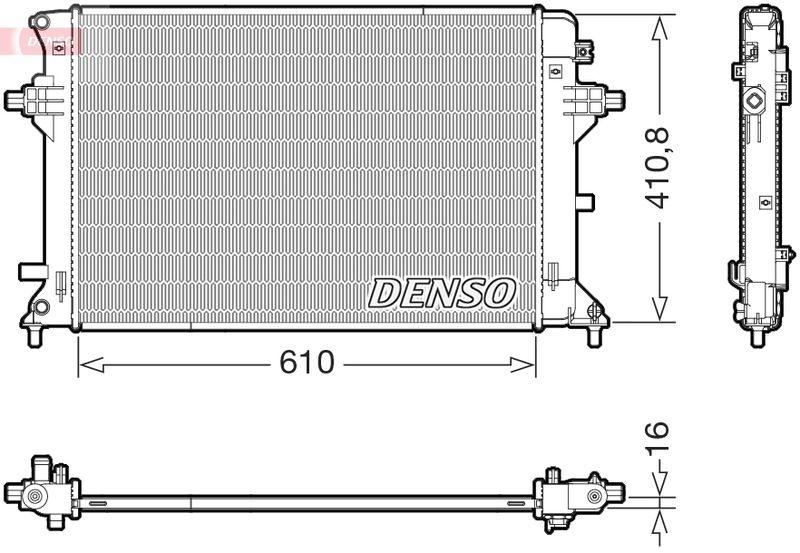 DENSO DRM41038 Kühler HYUNDAI IONIQ (AE) Electric 0.0 (16-19)