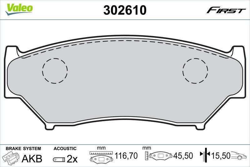 VALEO 302610 SBB-Satz First