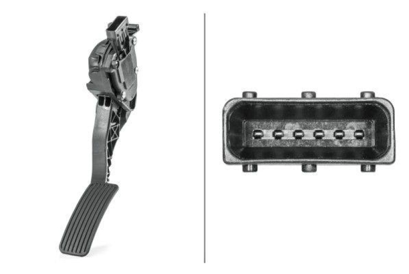 HELLA 6PV009765-721 Sensor Fahrpedalstellung