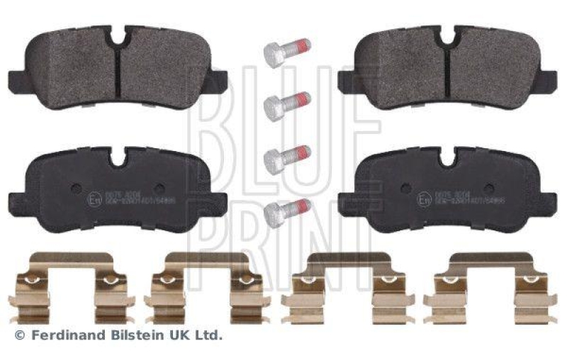 BLUE PRINT ADJ134205 Bremsbelagsatz mit Schrauben für Land Rover