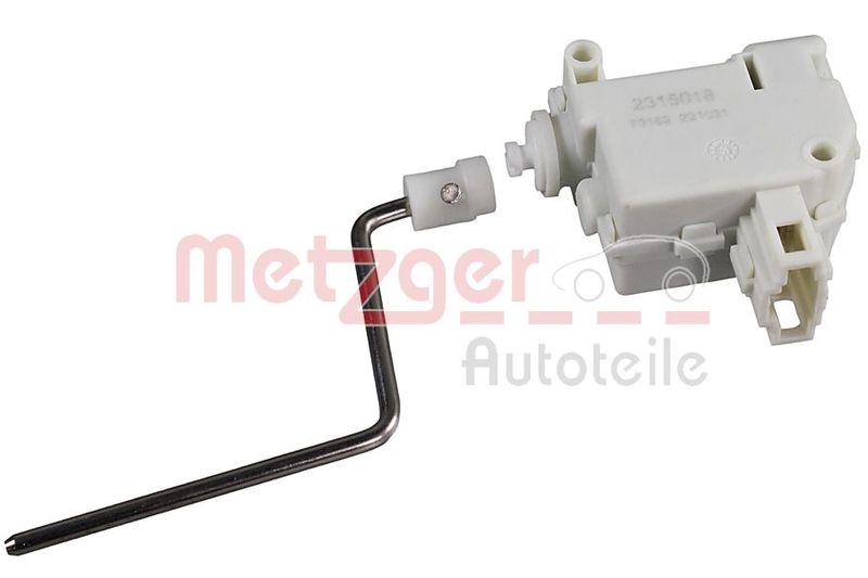 METZGER 2315018 Stellelement, Zentralverriegelung für AUDI/SEAT TANKKLAPPE