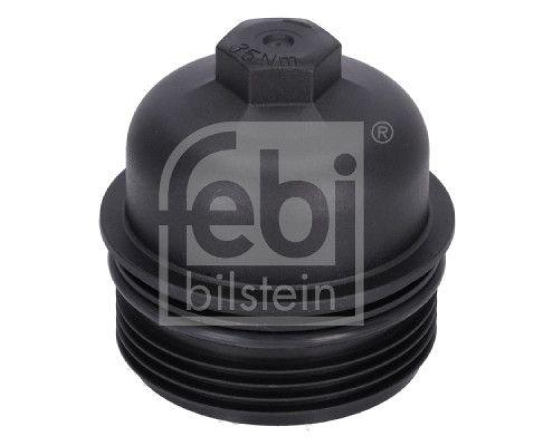 FEBI BILSTEIN 179281 Ölfilterdeckel mit Dichtring für HYUNDAI