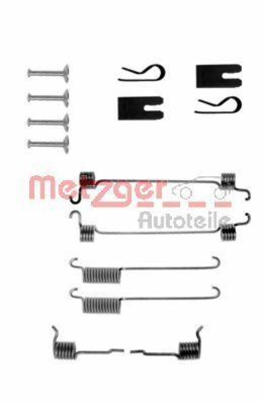 METZGER 105-0772 Zubehörsatz, Bremsbacken für FORD