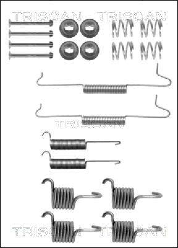 TRISCAN 8105 292517 Montagesatz F. Bremsbacken für Vw Lt