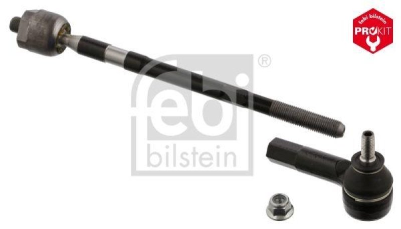 FEBI BILSTEIN 37716 Spurstange mit Endstück und Sicherungsmutter für Ford