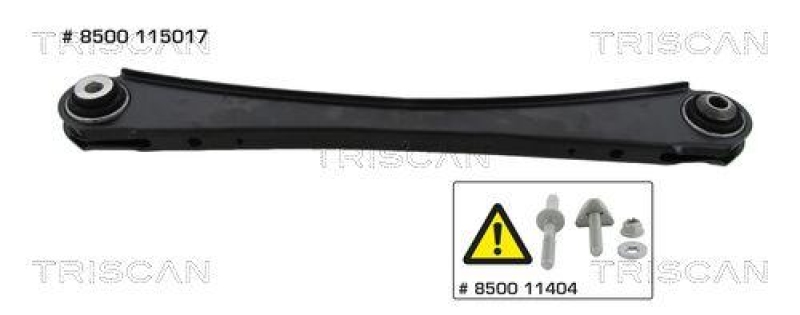 TRISCAN 8500 115017 Querlenker Hinterachse für Bmw X3 / X4 Serie