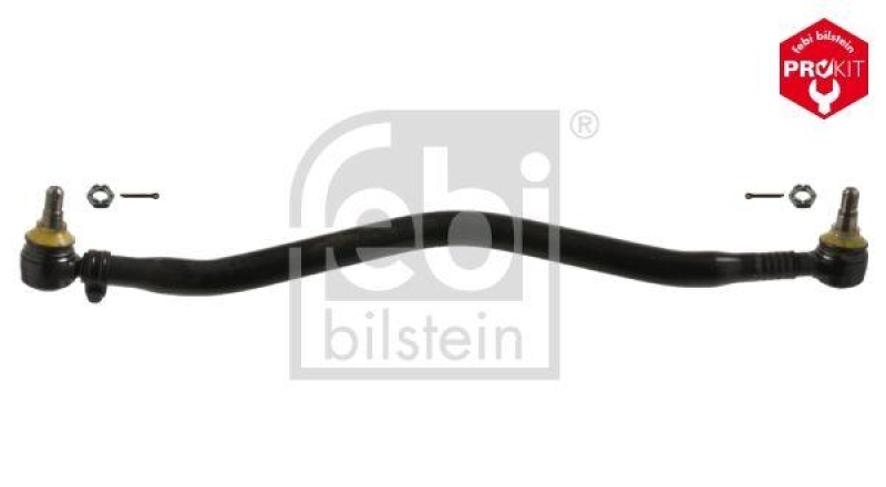 FEBI BILSTEIN 43632 Spurstange mit Kronenmuttern und Splinten f&uuml;r Volvo