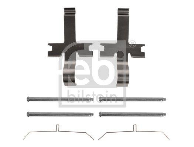 FEBI BILSTEIN 182541 Zubehörsatz für Bremsbelagsatz für Gebrauchsnr. für Befestigungssatz