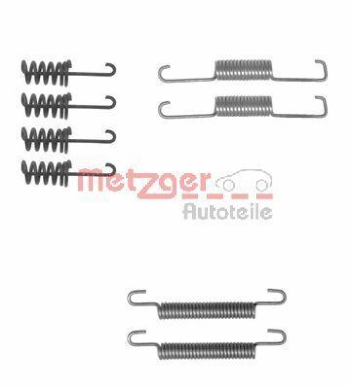 METZGER 105-0774 Zubehörsatz, Feststellbremsbacken für VW