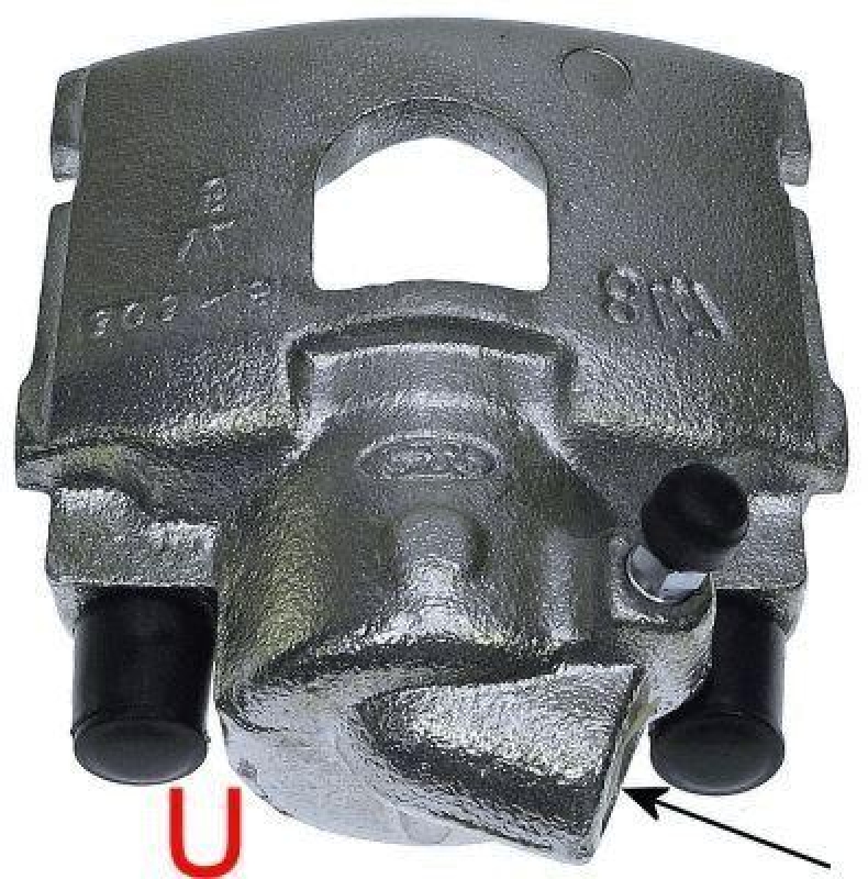 HELLA 8AC 355 386-981 Bremssattel für FORD/MAZDA