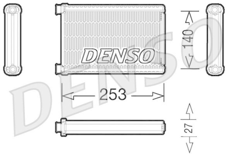 DENSO DRR05005 Wärmetauscher