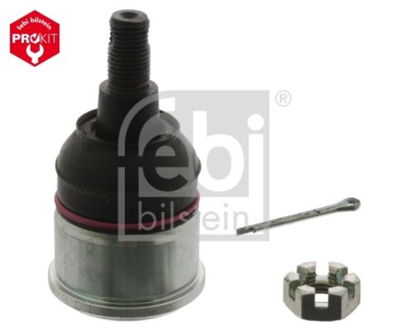 FEBI BILSTEIN 42133 Traggelenk mit Kronenmutter und Splint für HONDA