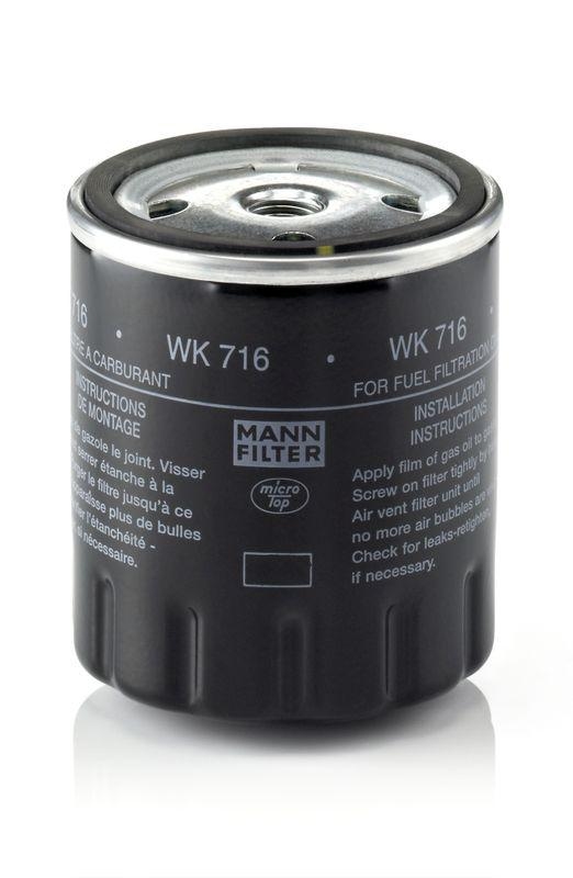 MANN-FILTER WK 716 Kraftstoffilter für Mercedes-Benz