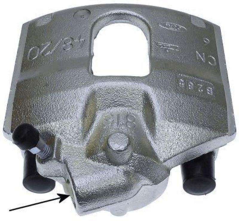 HELLA 8AC 355 386-991 Bremssattel für FORD/MAZDA