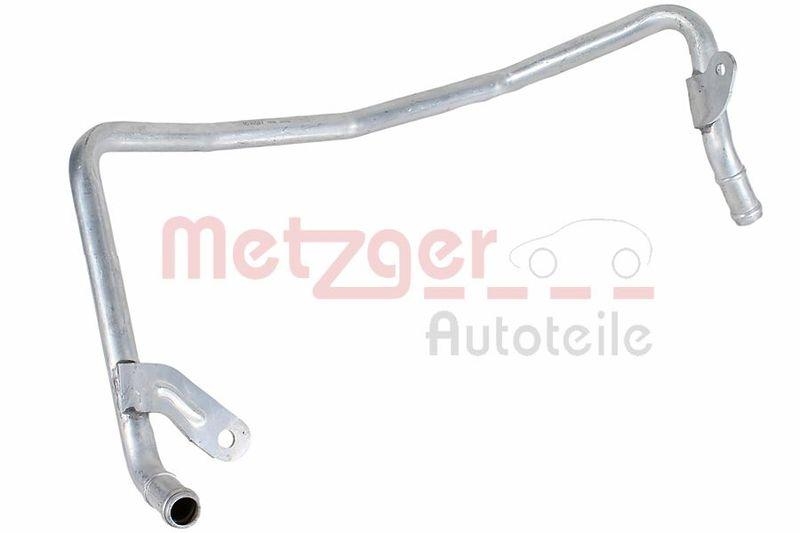 METZGER 4010587 Kühlmittelrohrleitung für AUDI