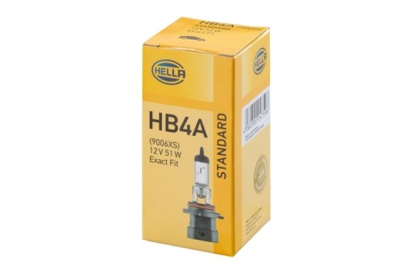 HELLA 8GH 005 636-201 Glühleuchte 12V HB4a P22d