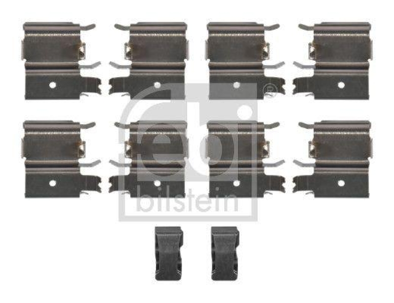 FEBI BILSTEIN 182543 Zubehörsatz für Bremsbelagsatz für Gebrauchsnr. für Befestigungssatz