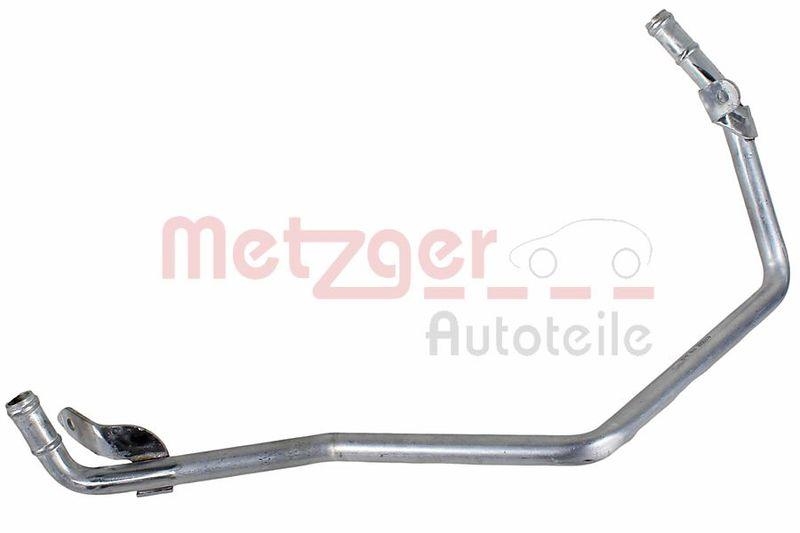 METZGER 4010588 Kühlmittelrohrleitung für AUDI