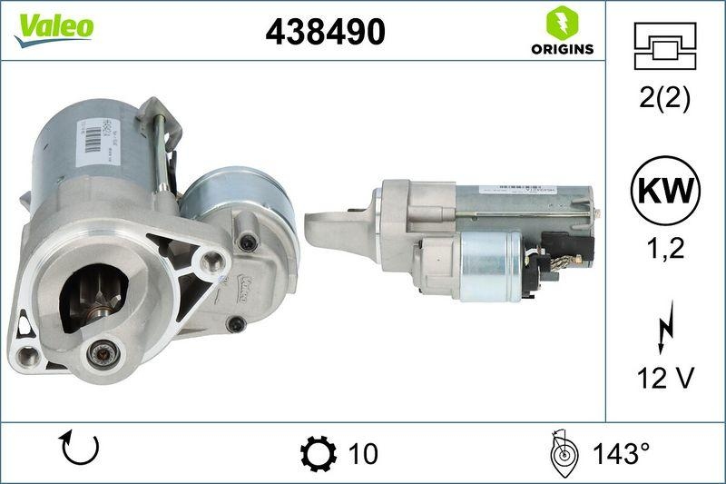 VALEO 438490 Starter Neu - ORIGINS