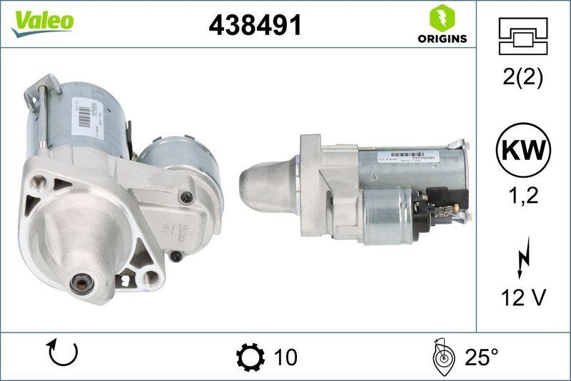 VALEO 438491 Starter Neu - ORIGINS