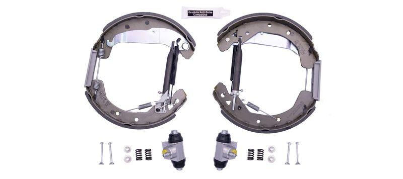 HELLA 8DB 355 005-051 Bremsbackensatz für OPEL