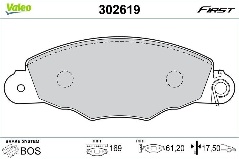 VALEO 302619 SBB-Satz First