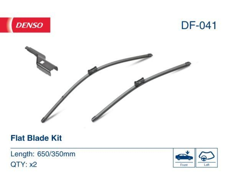 DENSO DF-041 Wischer Flat Blade Kit Diverse Hersteller