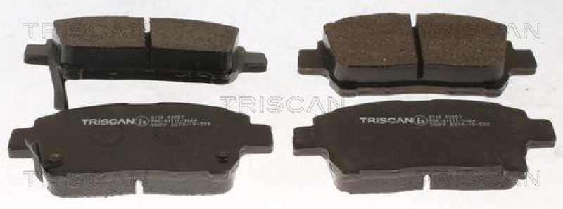 TRISCAN 8110 13057 Bremsbelag Vorne für Toyota Corolla