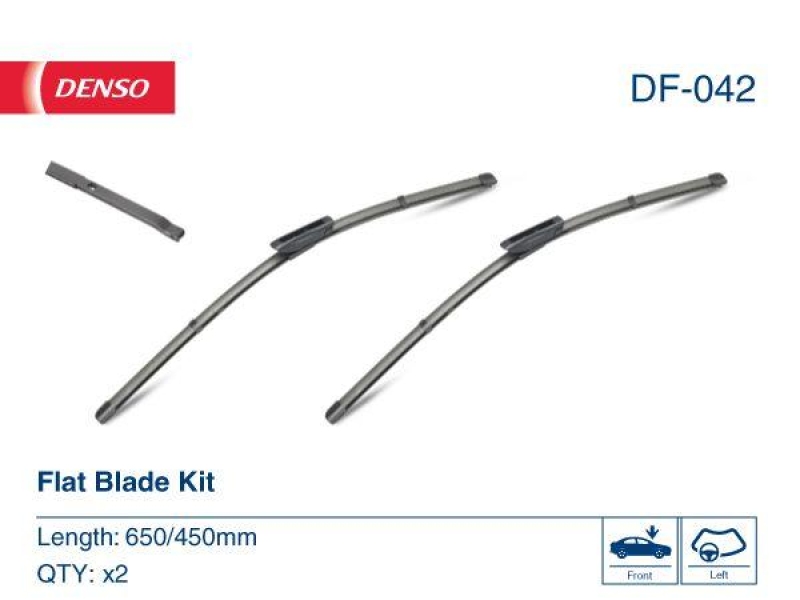 DENSO DF-042 Wischer Flat Blade Kit Diverse Hersteller