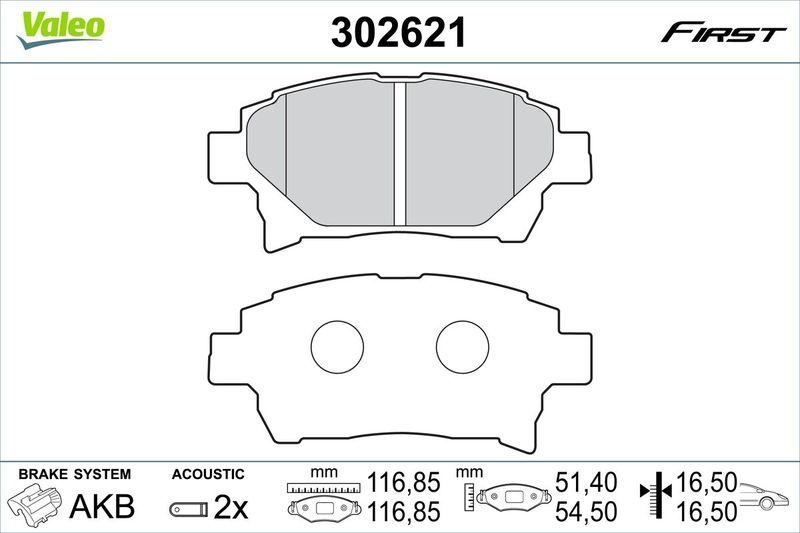 VALEO 302621 SBB-Satz First