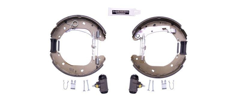 HELLA 8DB 355 005-091 Bremsbackensatz für FIAT/CITROËN