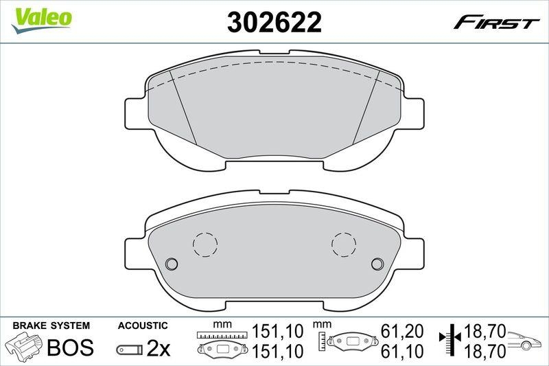 VALEO 302622 SBB-Satz First