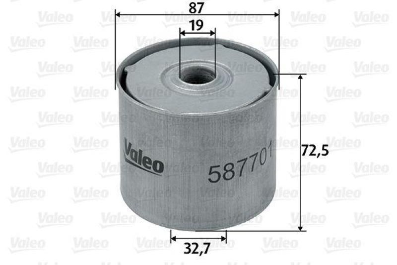 VALEO 587701 Kraftstofffilter, Diesel