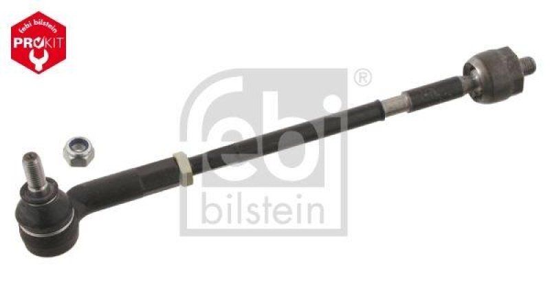 FEBI BILSTEIN 29620 Spurstange mit Endstück und Sicherungsmutter für VW-Audi