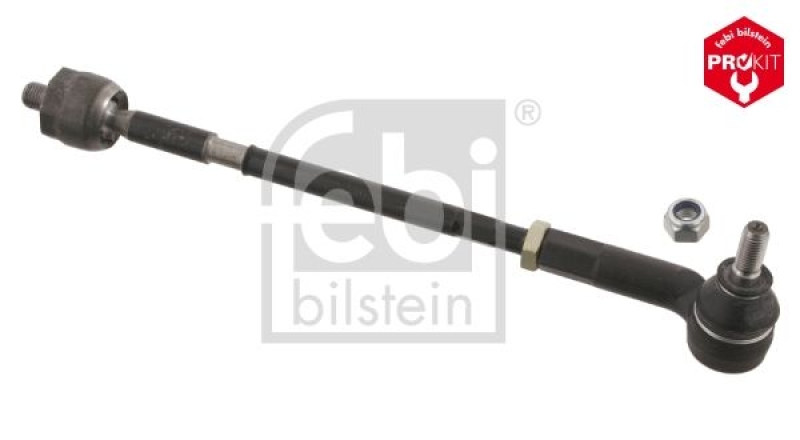 FEBI BILSTEIN 29621 Spurstange mit Endst&uuml;ck und Sicherungsmutter f&uuml;r VW-Audi