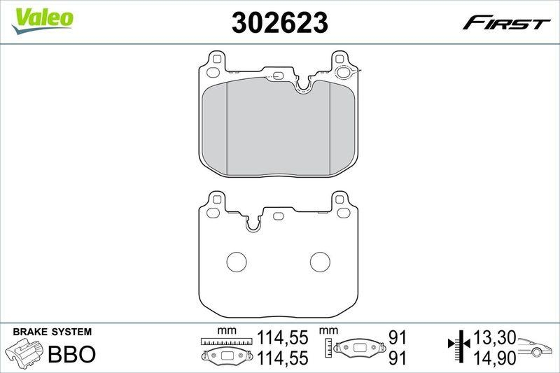 VALEO 302623 SBB-Satz First