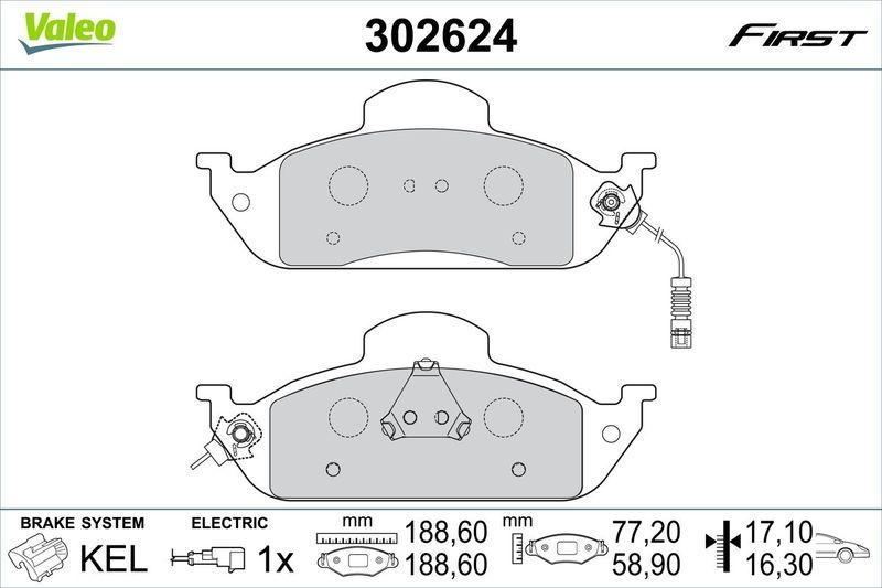 VALEO 302624 SBB-Satz First