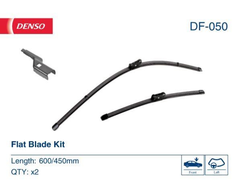 DENSO DF-050 Wischer Flat Blade Kit Diverse Hersteller