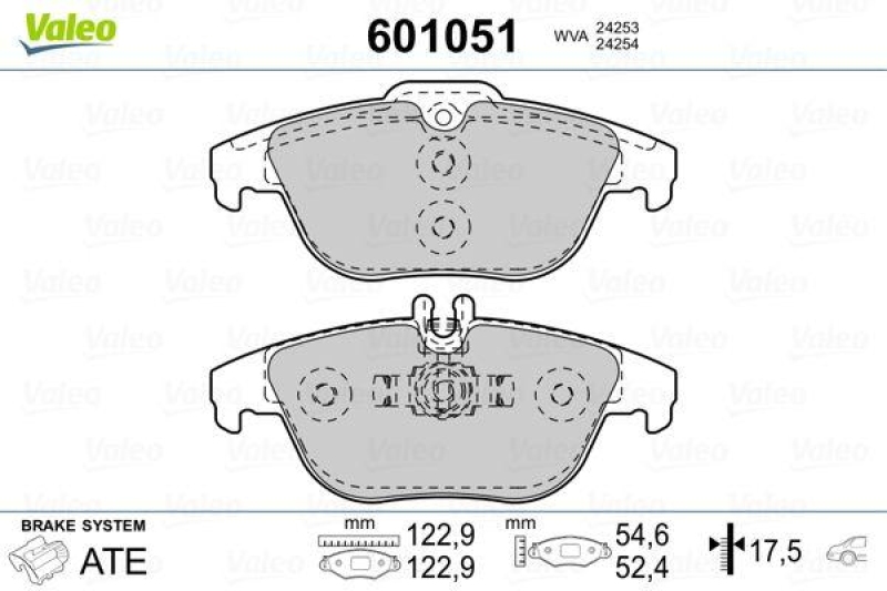 VALEO 601051 SBB-Satz PREMIUM